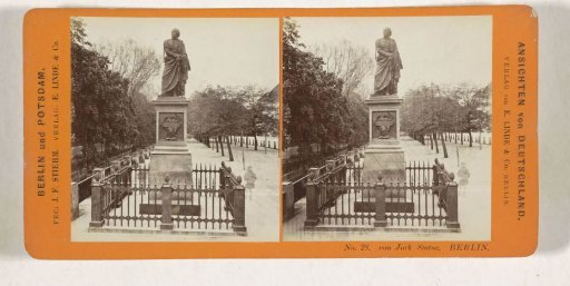 Statue of Count Ludwig Yorck von Wartenburg in Berlin