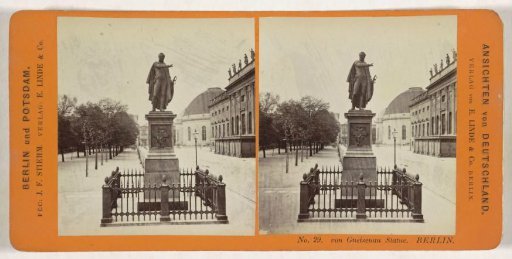 Statue of August Neidhardt von Gneisenau, Unter den Linden, Berlin