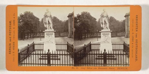 Statue of Count Friedrich Wilhelm Bülow von Dennewitz, Unter den Linden, Berlin