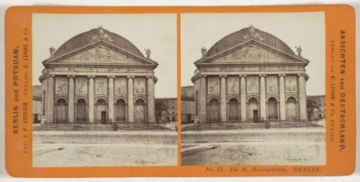 St. Hedwig's Cathedral at the Bebelplatz, Berlin