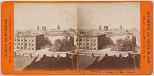 View of Berlin from the Berlin City Palace