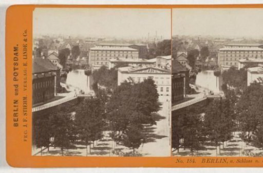 View of the Kupfergraben from the Berlin City Palace, Berlin