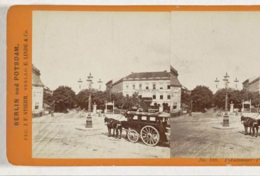 Omnibus on the Potsdamer Platz, Berlin