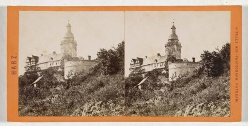 Falkenstein Castle in the Harz