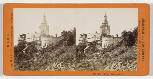 Falkenstein Castle in the Harz