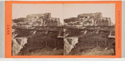 Ruins of Regenstein Castle, near Blankenburg