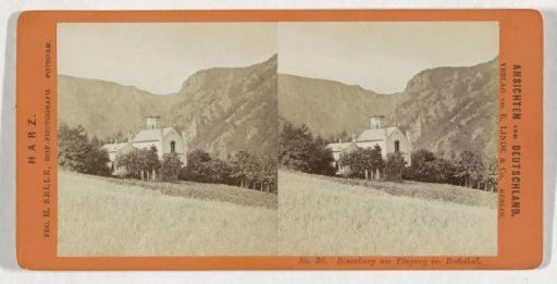 Villa Rosenburg in the Bode Valley