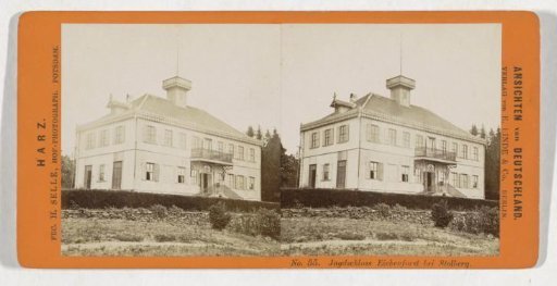 Hunting lodge Eichenforst, near Stolberg