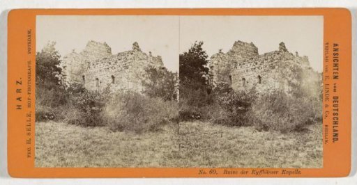 Ruin of the chapel of Kyffhausen Castle