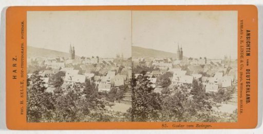 Goslar, viewed from the Zwinger
