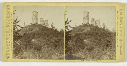 Towers of the Godesburg ruins, Bad Godesberg