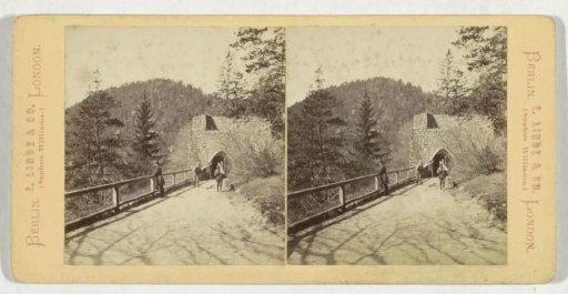 Castle Gate on the Oybin, near Zittau