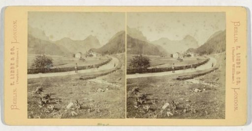View of the Schneizlreuth Valley, near Bad Reichenhall