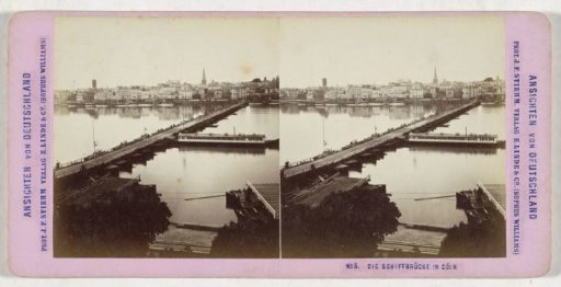 Ship Bridge in Cologne