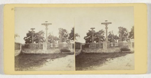 Crucifixes on the Johannes Cemetery