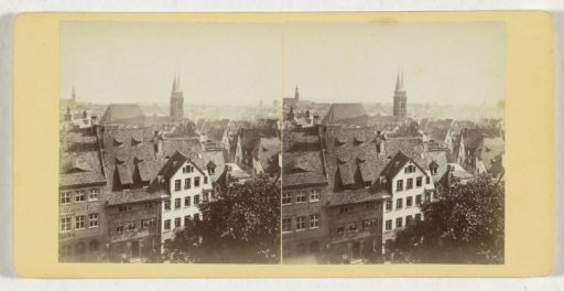View of Nuremberg, seen from the Castle of Nuremberg