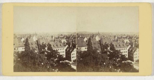 View of Nuremberg, seen from the Castle of Nuremberg