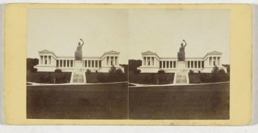 Ruhmeshalle and statue of Bavaria, Munich
