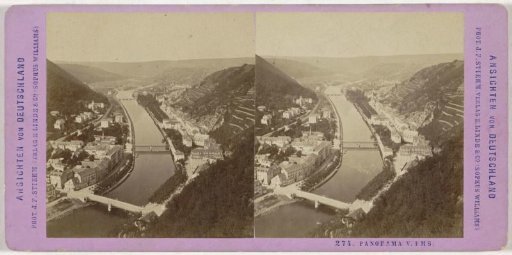 View of Bad Ems, Germany