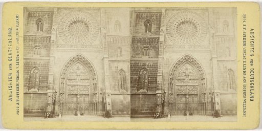 Portal of the St. Lawrence Church in Nuremberg, Germany