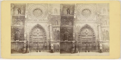 Portal of the St. Lawrence Church in Nuremberg, Germany