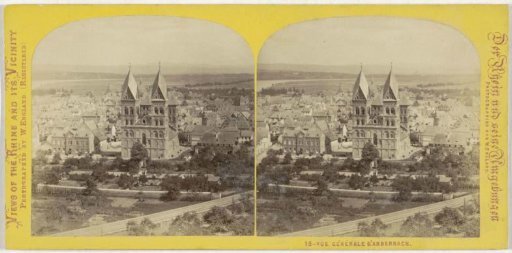 View of the Church of the Assumption of Mary in Andernach on the Rhine, Germany