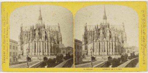 Apse of the Cathedral of Cologne, Germany