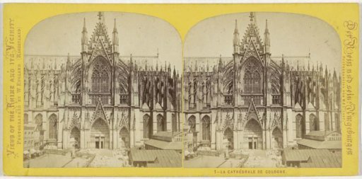Side portal of the Cathedral in Cologne, Germany