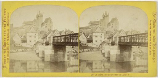 Comital castle in Diez on the Lahn, Germany