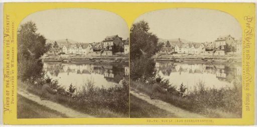 View of a part of Lahnstein on the Lahn, Germany