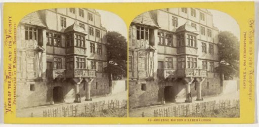 Old house in Lorch, Germany