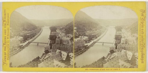 View of Bad Ems, Germany