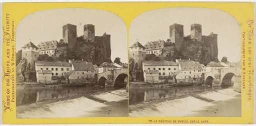 Castle of Runkel an der Lahn, Germany