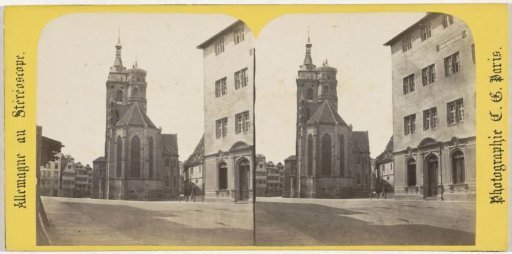 Collegiate Church in Stuttgart, Germany