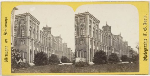 Buildings of the Bavarian government in Munich, Germany