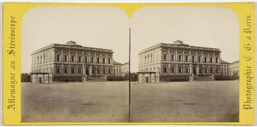 Museum of Fine Arts at the Augustusplatz in Leipzig, Germany