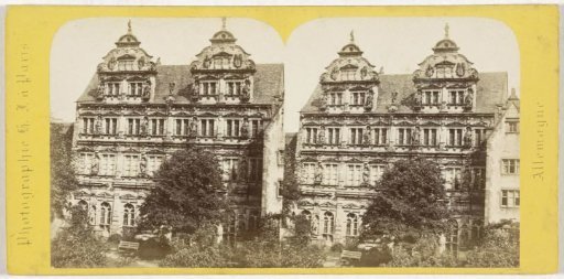 Friedrichshaus in Schloss Heidelberg, Germany