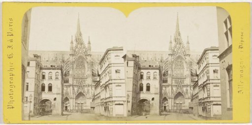 Southern façade of the Cathedral of Cologne, Germany