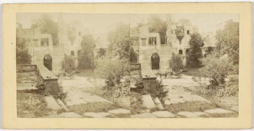 Ruins in Heidelberg Castle, Germany