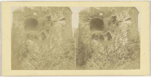 Ruin of the tower of Heidelberg Castle