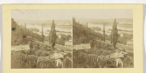 Confluence of the Moselle and the Rhine at Koblenz, Germany