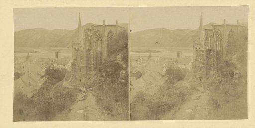 Ruin of the Wernerkapel in Bacharach, Germany