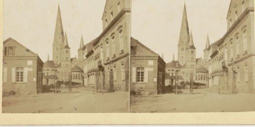 View of the Minster of Bonn, Germany
