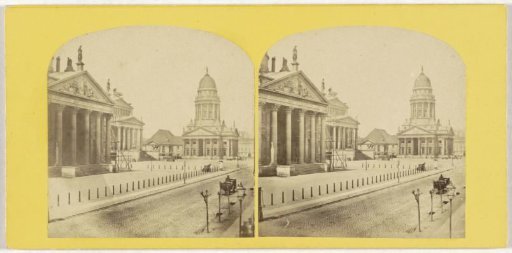 Gendarmenmarkt with the Konzerthaus and the French Cathedral in Berlin