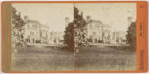 Babelsberg Palace in Potsdam