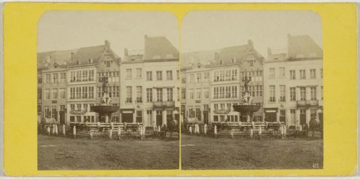 Town Hall of Aachen and the Karlsbrunnen