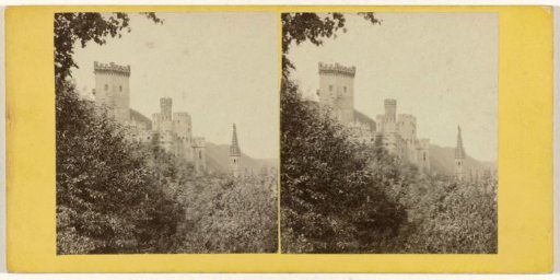Stolzenfels Castle on the Rhine near Koblenz