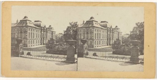 View of the Japanese Palace in Dresden