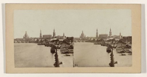 View of Dresden, seen from the Marienbrücke