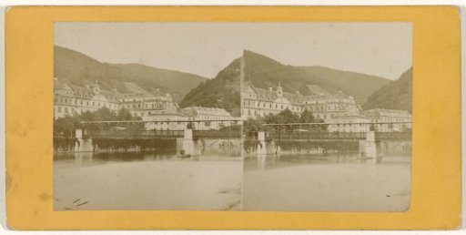 Bridge over the Lahn in Bad Ems, Germany